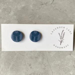 Chelsea arch print studs