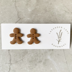 Christmas gingerbread studs