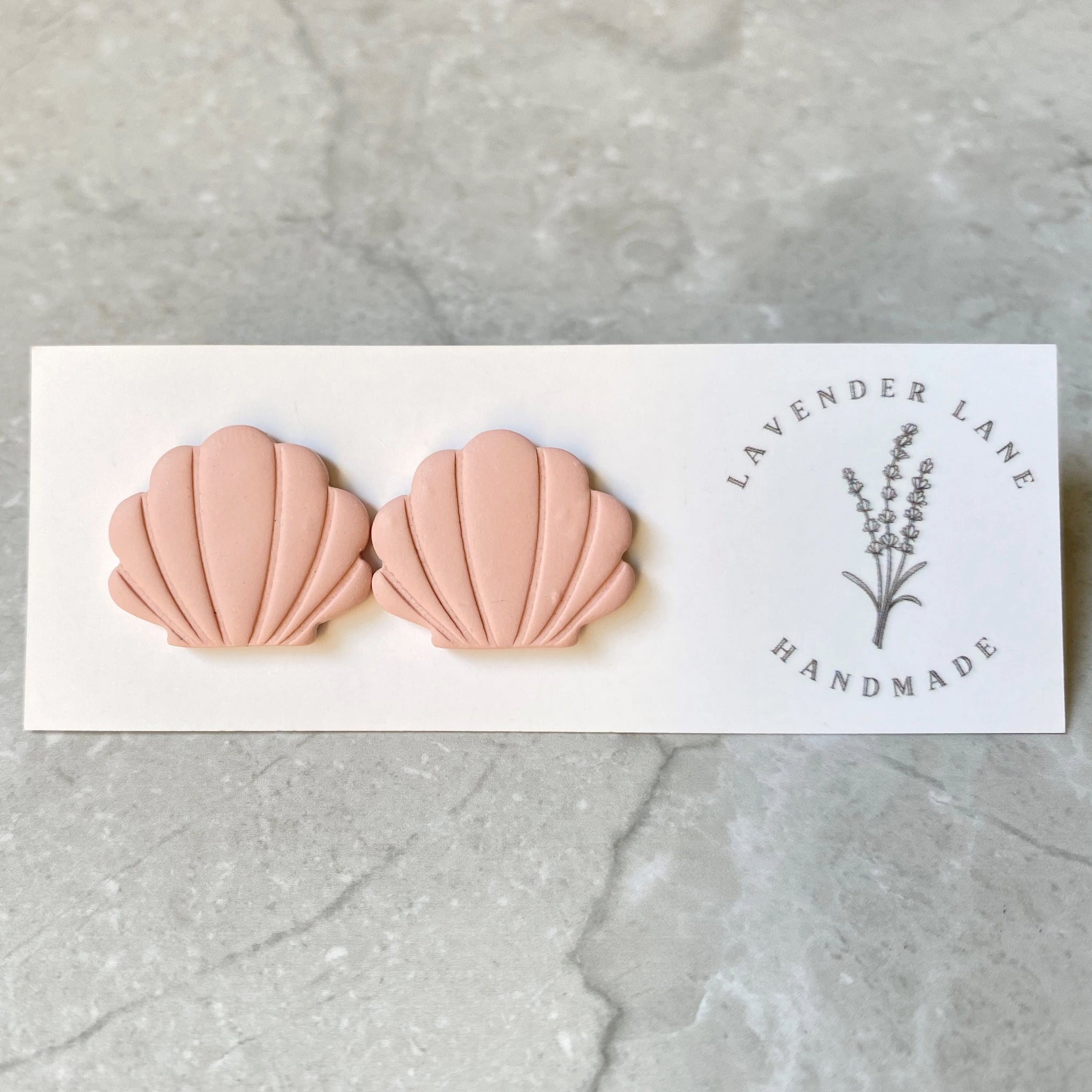 Ariel coral studs